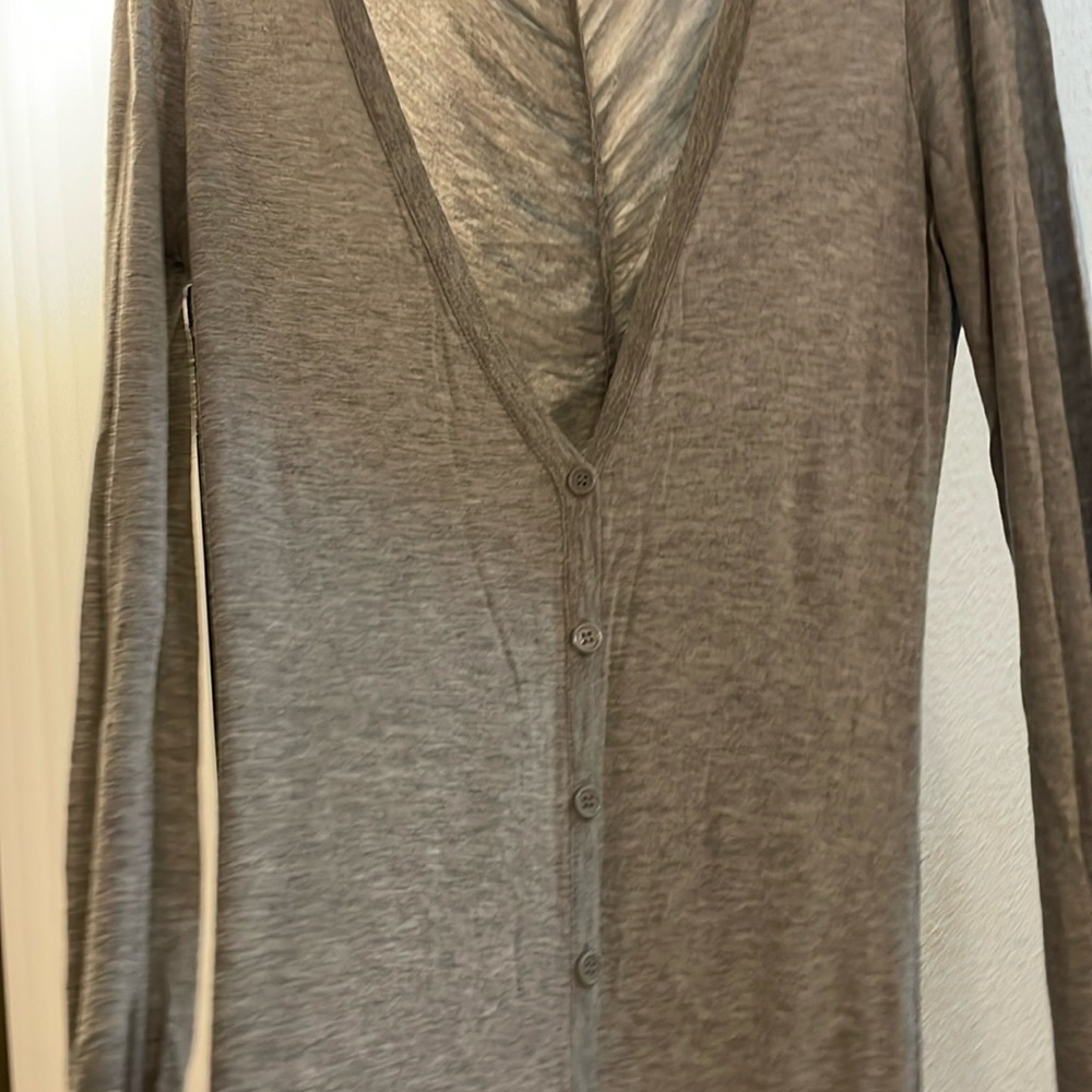 Comfy cardigan with button up